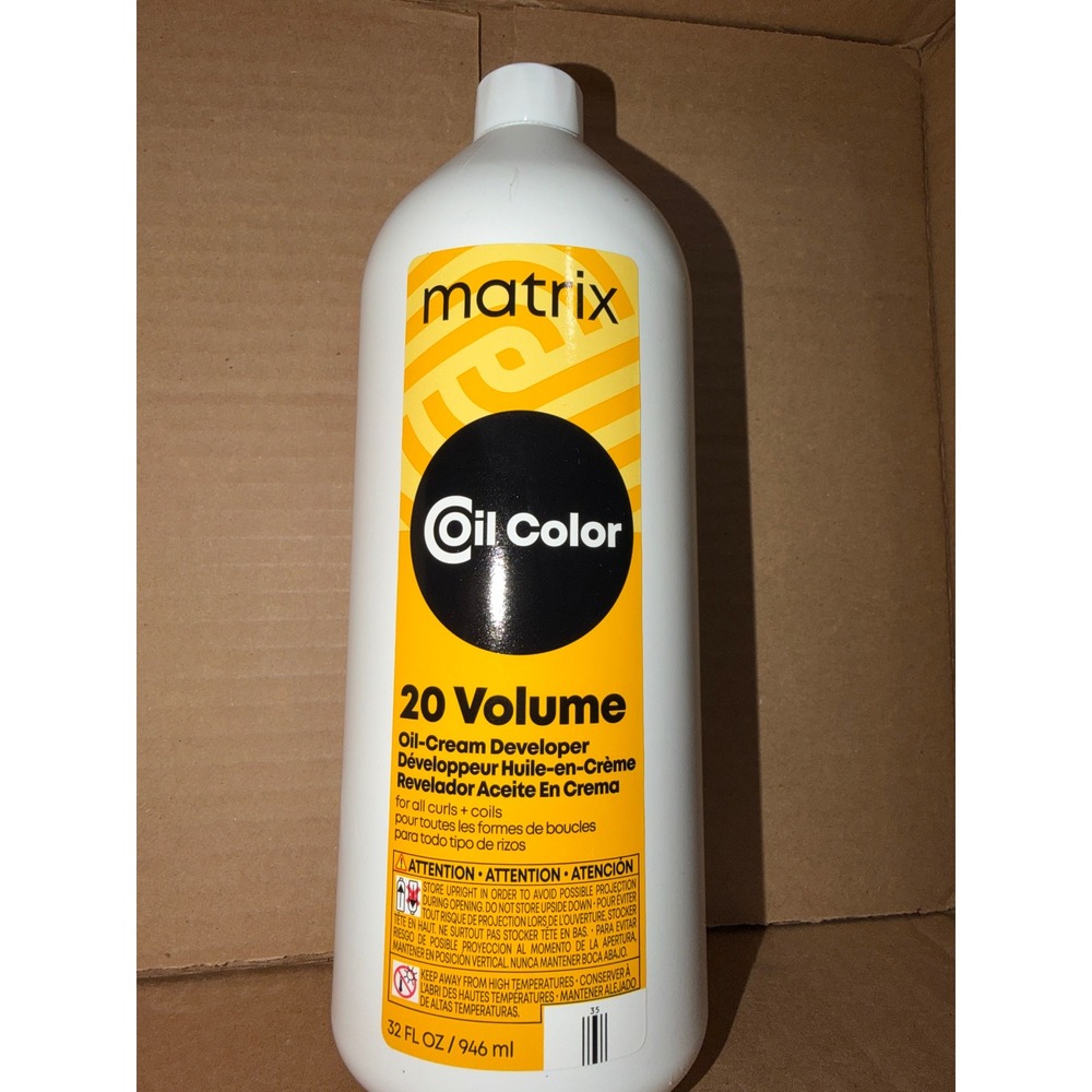 Matrix 20 Volume Oil‎ Cream Developer curl Hair Color curls discontinued